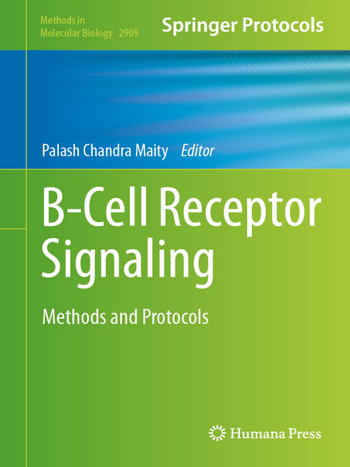 Title details for B-Cell Receptor Signaling by Palash Chandra Maity - Wait list